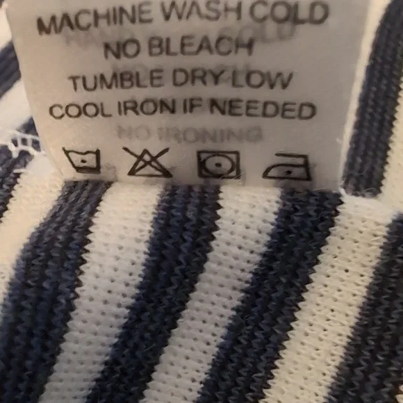 Erin London Blue Stripe Blazer - Picture 6 of 6